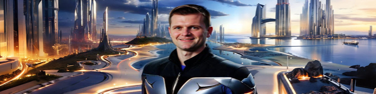 T.R. Schneider in Gynarchy's Capital City