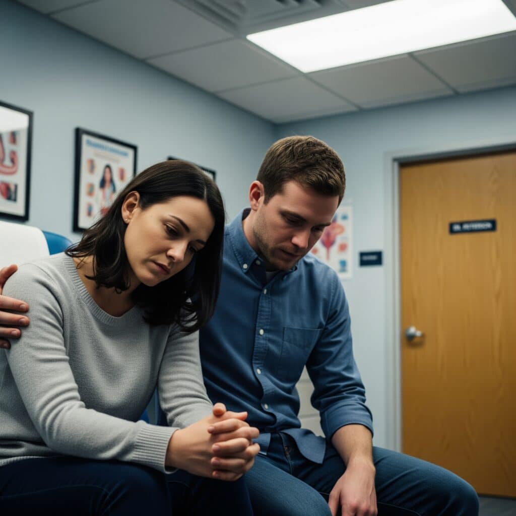 Couple in Doctors Office